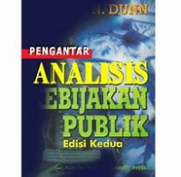 Pengantar Analisis Kebijakan Publik