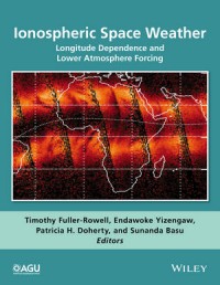 Ionospheric Space Weather: Longitude Dependence and Lower Atmosphere Forcing