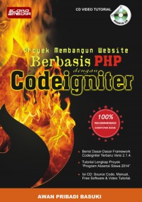 Proyek Membangun Website berbasis PHP dengan Codeigniter