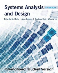 Systems Analysis and Design fifth edition