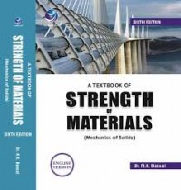 A Textbook of Strength of Materials (mechanics of solids)