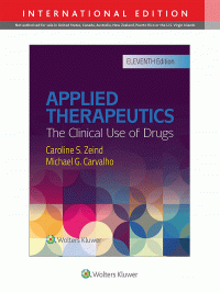 Applied Therapeutics: The Clinical Use of Drugs eleventh edition