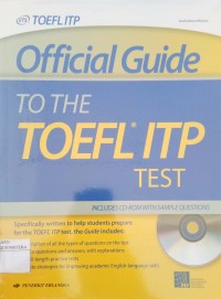 Official Guide To The Toefl ITP Test