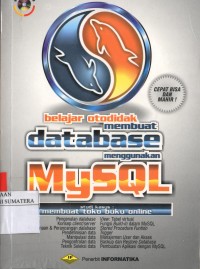 Belajar otodidak membuat database menggunakan MySQL