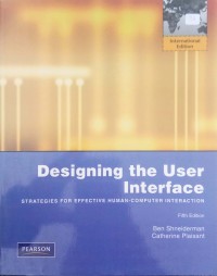Designing the User Interface fifth edition