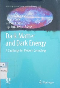 Dark Matter and Dark energy: a challenge for modern cosmology