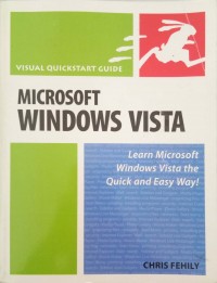 Visual Quickstart Guide Microsoft windows vista