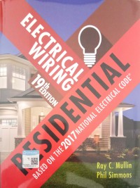 Electrical Wiring Presidental Based on The 2017 National Electrical Code 19th edition