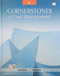 Cornerstones of Cost Management fourth edition