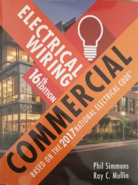 Electrical Wiring Commercial Based on the 2017 National Rlectrical Code 16th edition