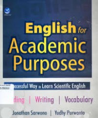 English for Academic Purpose A Succesful Way to Learn Scientific English