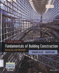 Fundamentals of Building Construction Materials and Methods sixth edition
