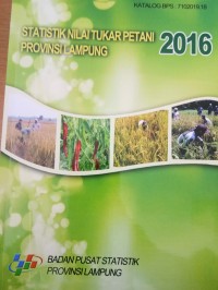 Statistik Nilai Tukar Petani Provinsi 2016