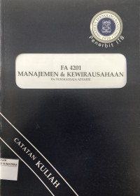 FA 4201 Manajemen & Kewirausahaan