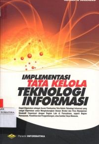 Implementasi tata Kelola teknologi Informasi
