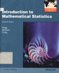 Introduction to Mathematical Statistics seventh edition