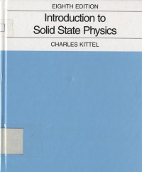 Introduction to Solid State Physics eighth edition