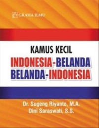 Kamus Kecil Indonesia-Belanda Belanda-Indonesia