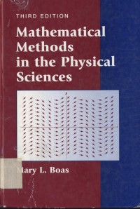 Mathematical Methods in the Physical Sciences third edition