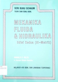 Mekanika Fluida & Hidraulika edisi Kedua (SI-Metrik)