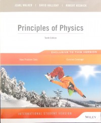 Principles of Physics tenth edition