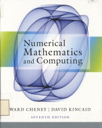 Numerical Mathematics and Computing seventh edition