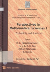 Perspectives in Mathematical Sciences I