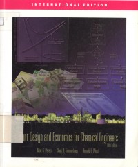 Plant Design and Economics for Chemical Engineers fifth edition