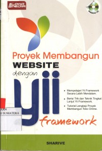 Proyek membangun website dengan Yii framework