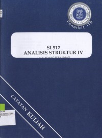 SI 512 Analisis Struktur IV