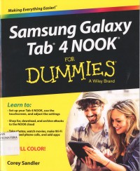 Samsung Galaxy Tab 4 NOOK for Dummies