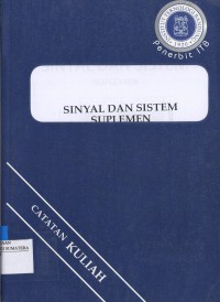 Sinyal dan Sistem Suplemen