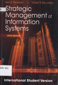 Strategic Management of Information Systems fifth edition