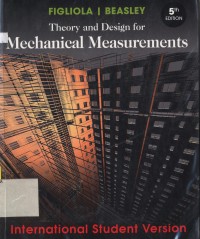 Theory and Design For Mechanical Measurements fifth edition