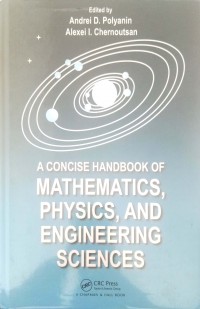 A concise handbook of mathematics, physics, and engineering sciences