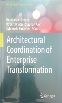 Architectural coordination of enterprise transformation