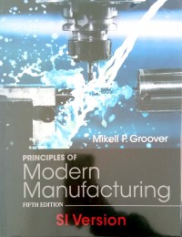 Principles of modern manufacturing fifth edition