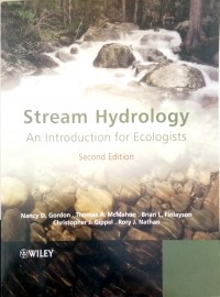 Stream hydrology: an itroduction for ecologists second edition