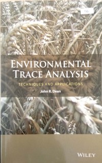 Environmental trace analysis: techniques and applications