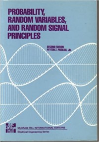 Probability, random variables, and random signal principles