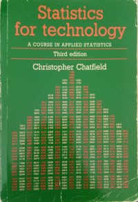 Statistics for Technology: A Course in Applied Statistics third edition