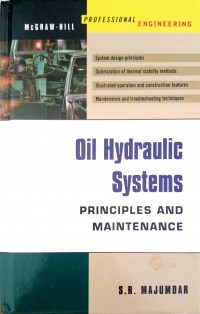 Oil hydraulic systems: principles and maintenance