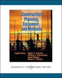 Construction Planning, Equipment. And Methods eighth edition