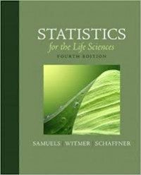 Statistics For the Life Sciences fourth edition