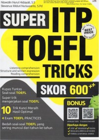 Super ITP TOEFL Tricks Skor 600++