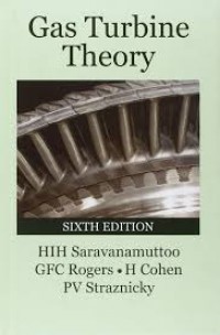 Gas Turbine Theory sixth edition